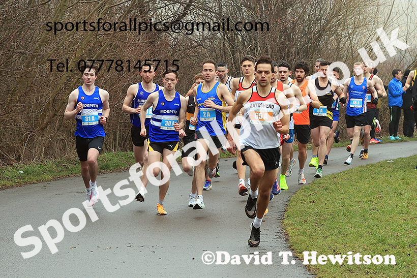 Senior Men and Over-35s to 49s Mens 2025 NECAA Royal Signals Road Relays Champs.,  Hetton Lyons Country Park, Hetton le Hole, County Durham. Photo: David T. Hewitson/Sports for All Pics